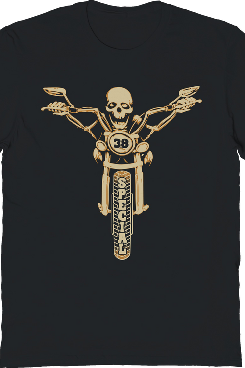 Skeleton On Bike 38 Special T-Shirt