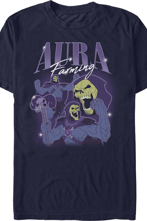 Skeletor Aura Farming Masters Of The Universe T-Shirt