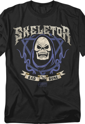 Skeletor Bad To The Bone Masters Of The Universe T-Shirt