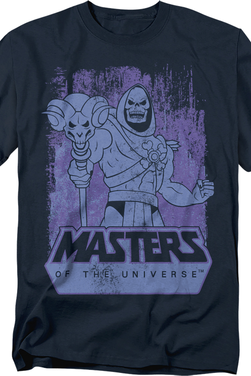 Skeletor Villain Pose Masters of the Universe T-Shirt