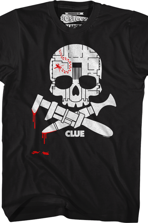 Skull & Cross Wrenches Clue T-Shirt