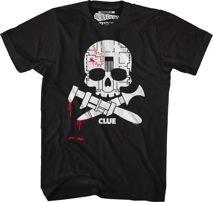 Skull & Cross Wrenches Clue T-Shirt