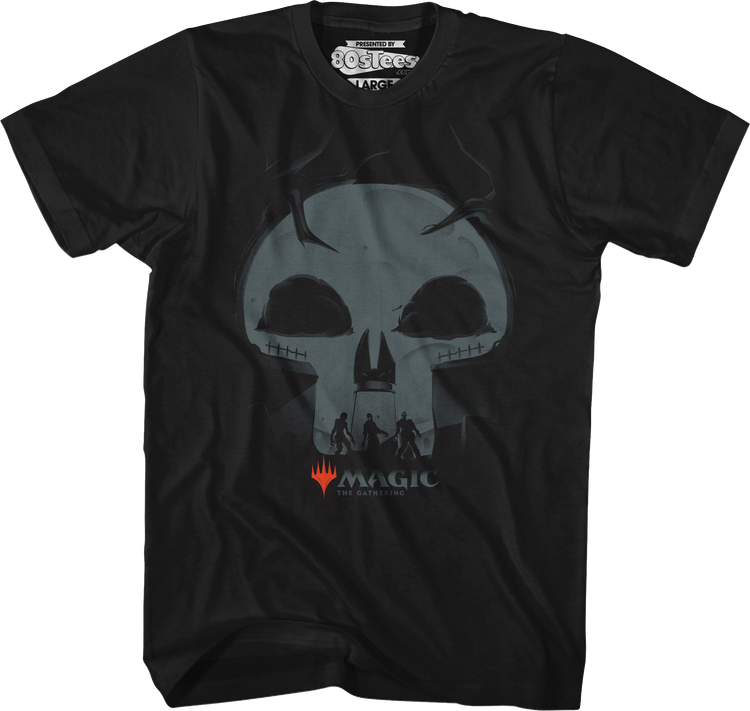 Skull Symbol Magic The Gathering T-Shirt