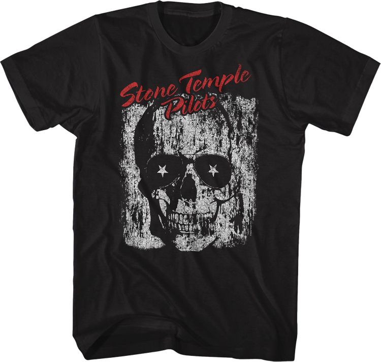 Skull Sunglasses Stone Temple Pilots T-Shirt