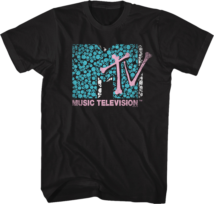 Skulls Logo MTV Shirt