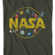 Skylab Orbiting Planets NASA T-Shirt thumbnail
