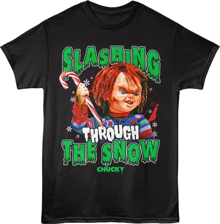 Slashing Through The Snow Child's Play T-Shirt