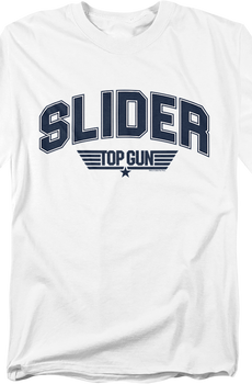 Slider Chenille Letters Top Gun T-Shirt