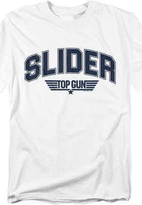Slider Chenille Letters Top Gun T-Shirt