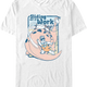 Sliding Out Of Work Flintstones T-Shirt thumbnail