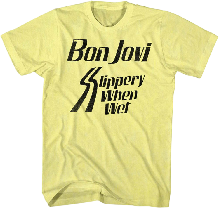 Slippery When Wet Bon Jovi T-Shirt