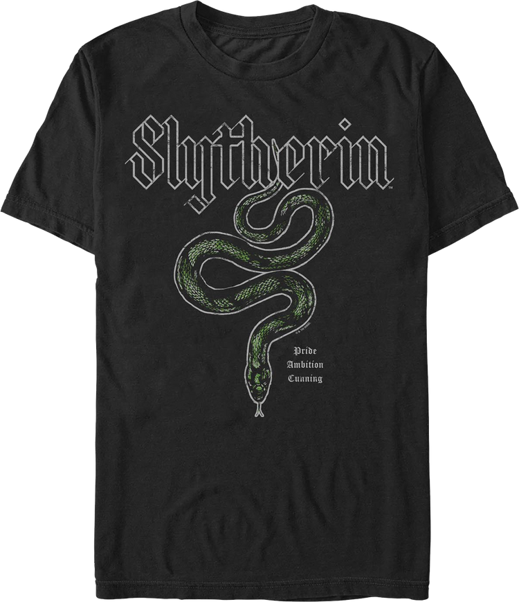 Slytherin Pride Ambition Cunning Harry Potter T-Shirt