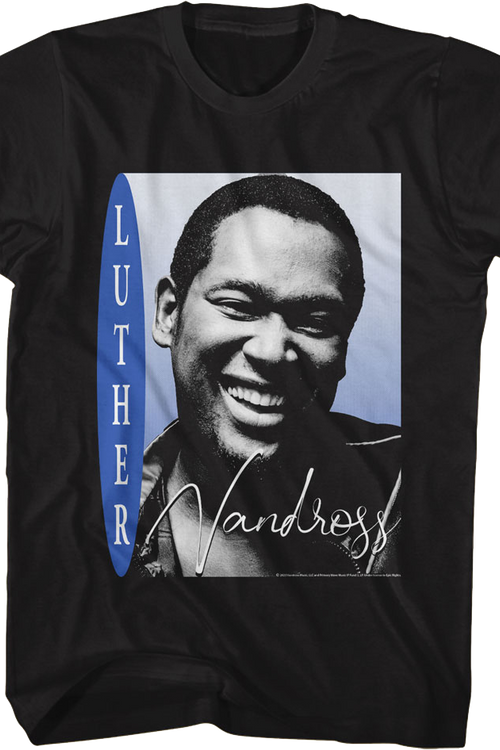 Smile Luther Vandross T-Shirt