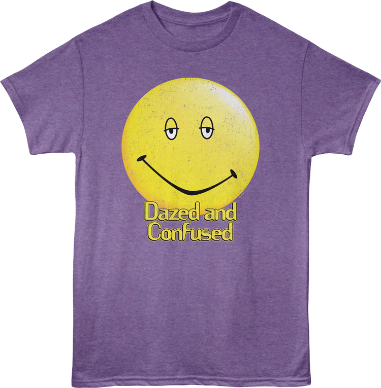 Smiley Face Dazed and Confused T-Shirt
