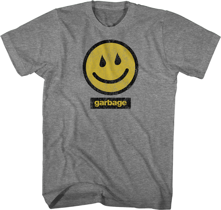 Smiley Face Garbage T-Shirt