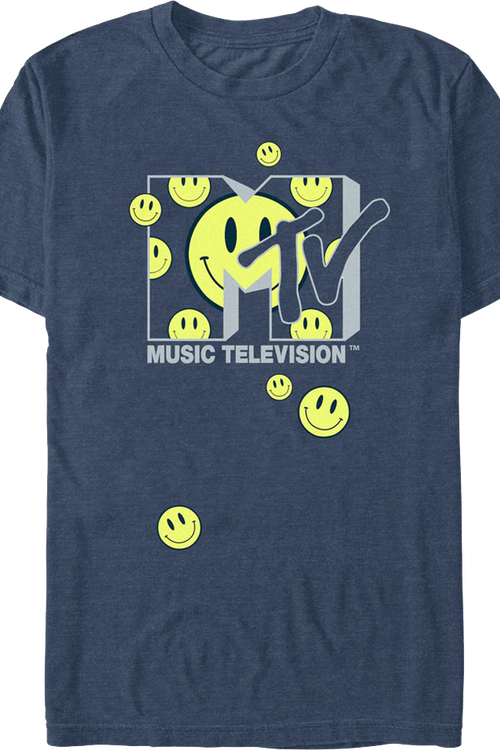 Smiley Face Logo MTV Shirt