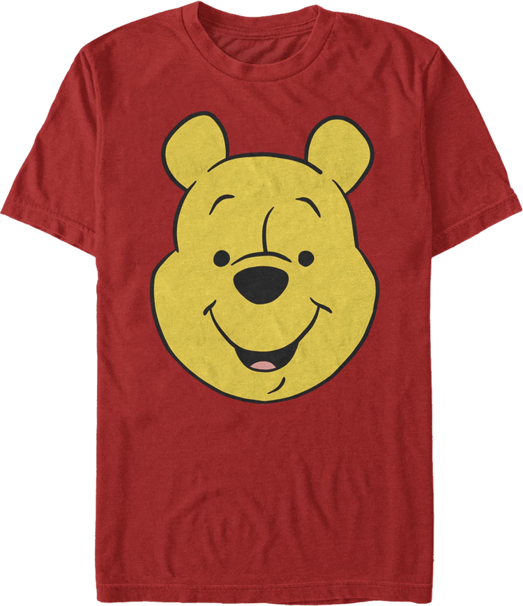 Smiling Face Winnie The Pooh T-Shirt