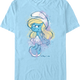 Smurfette Painting Smurfs T-Shirt thumbnail