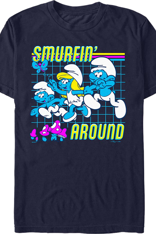 Smurfin' Around Smurfs T-Shirt
