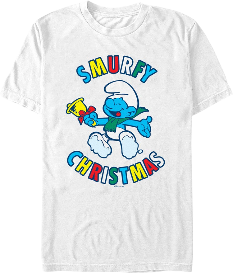 Smurfy Christmas Smurfs T-Shirt