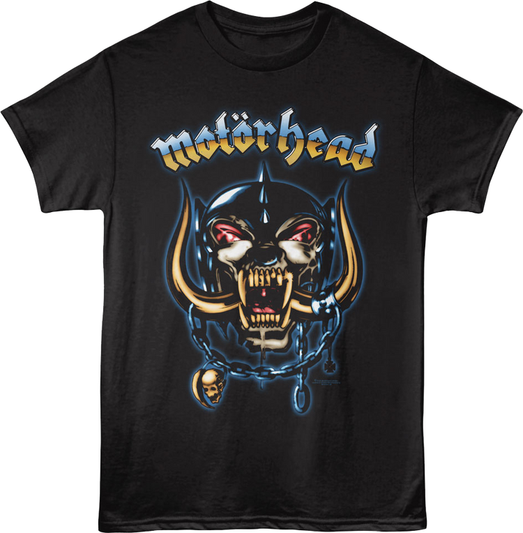 Snaggletooth Chain Motorhead T-Shirt
