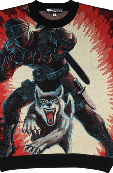 Snake Eyes & Timber GI Joe Knitted Sweater