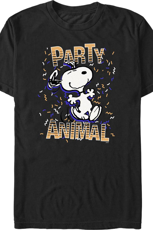 Snoopy Party Animal Peanuts T-Shirt