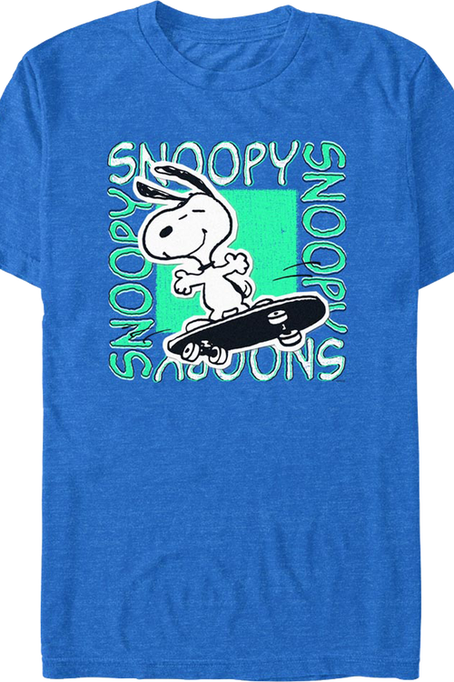 Snoopy's Skateboard Peanuts T-Shirt
