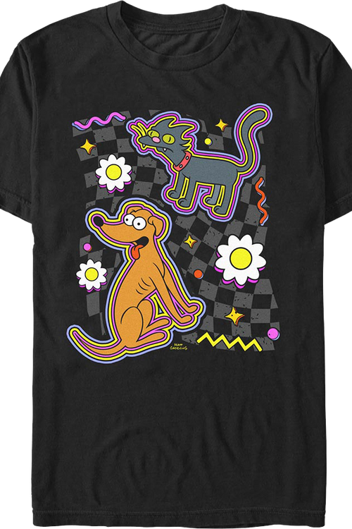 Snowball & Santa's Little Helper Simpsons T-Shirt
