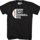 Sorry Can't Baseball Bye T-Shirt thumbnail