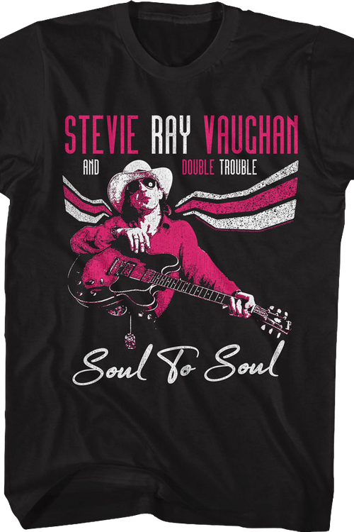 Soul To Soul Stevie Ray Vaughan And Double Trouble T-Shirt