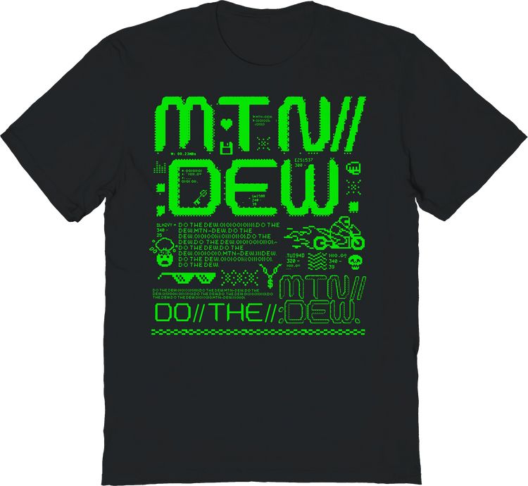Source Code Mountain Dew T-Shirt