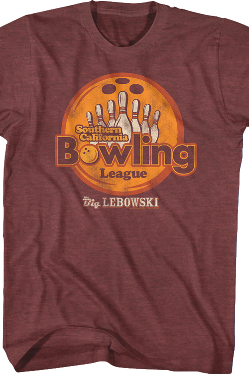 Southern California Bowling League Big Lebowski T-Shirt