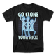 Go Clone Rick And Morty T-Shirt thumbnail