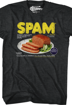 Ingredients Spam T-Shirt