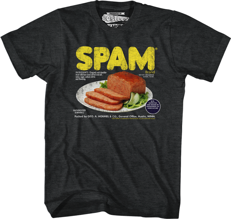 Ingredients Spam T-Shirt