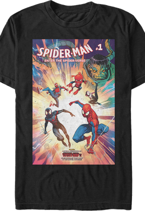 Spider-Man: Enter The Spider-Verse #1 Marvel Comics T-Shirt