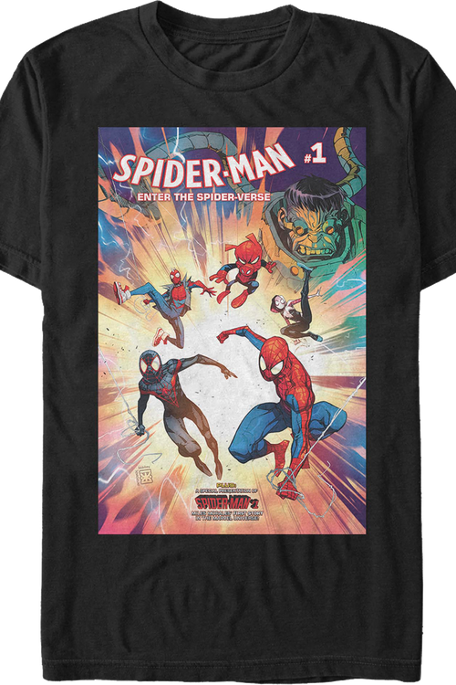 Spider-Man: Enter The Spider-Verse #1 Marvel Comics T-Shirt