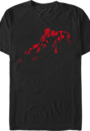 Spider-Man Heroic Pose Marvel Comics T-Shirt