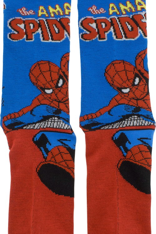 The Amazing Spider-Man Marvel Comics Socks