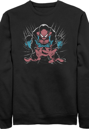 Spider-Man Web-Slinger Action Marvel Comics Sweatshirt