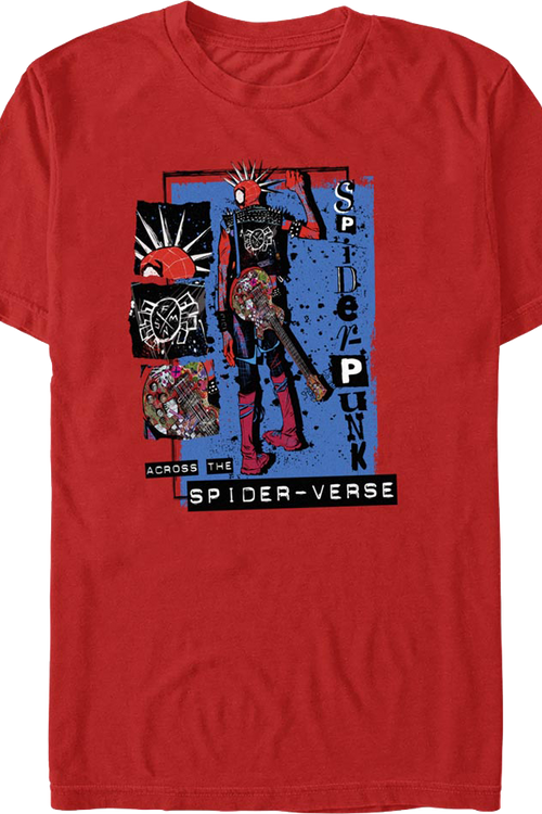 Spider-Punk Across The Spider-Verse Marvel Comics T-Shirt