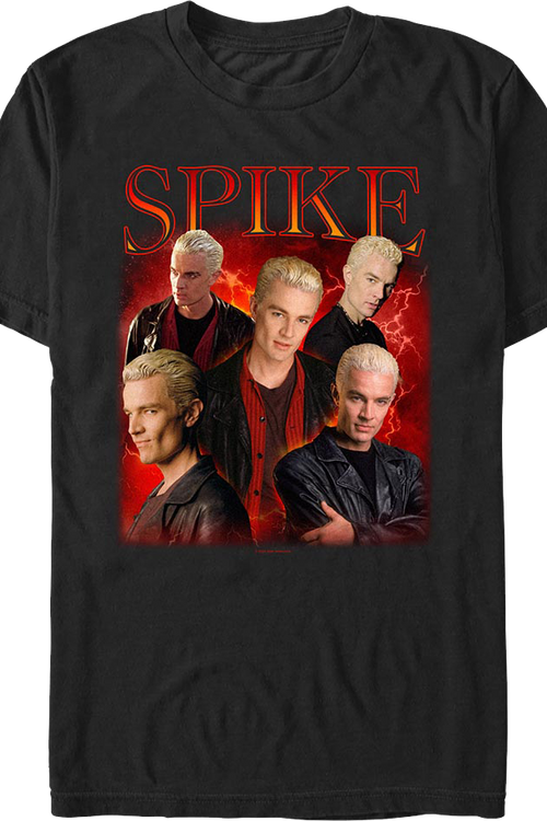 Spike Collage Buffy The Vampire Slayer T-Shirt