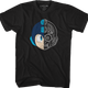 Split Face Mega Man T-Shirt thumbnail