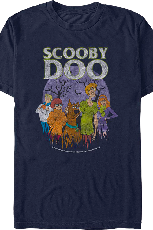 Spooky Moon Scooby-Doo T-Shirt