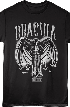 Spray Paint Dracula T-Shirt
