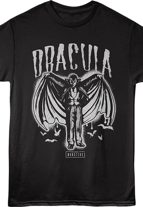 Spray Paint Dracula T-Shirt