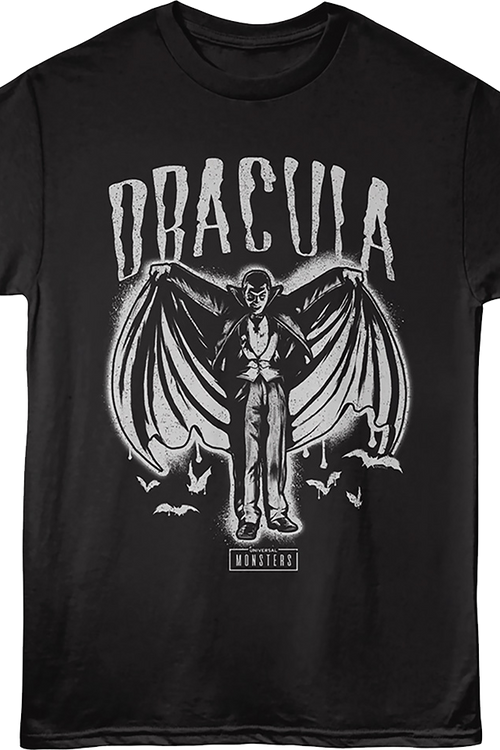 Spray Paint Dracula T-Shirt