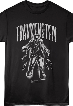 Spray Paint Frankenstein T-Shirt