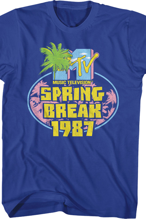 Spring Break 1987 MTV Shirt
